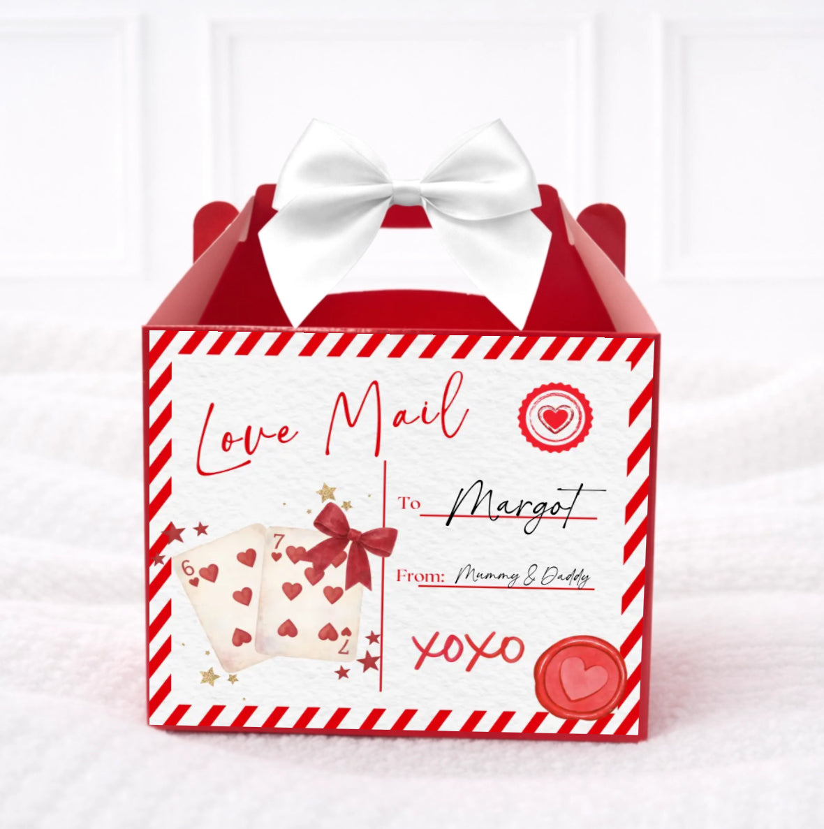 Valentines treat box - 6 7