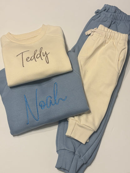 Personalised Embroidered Fleece Loungewear