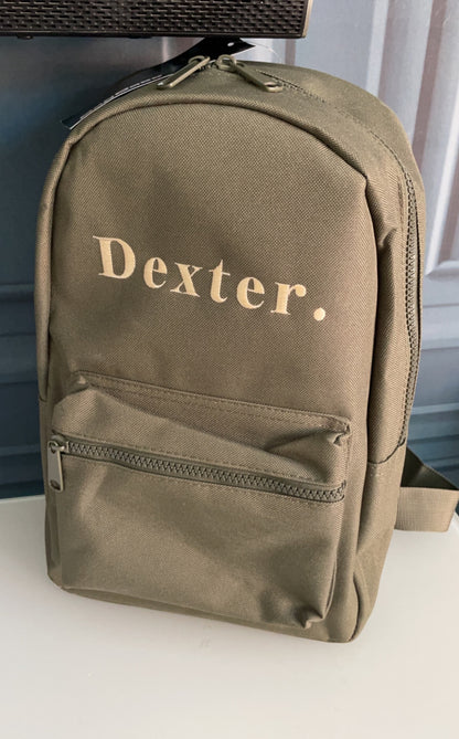 Personalised Embroidered Backpack