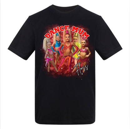 Dance mum photo collage t-shirt