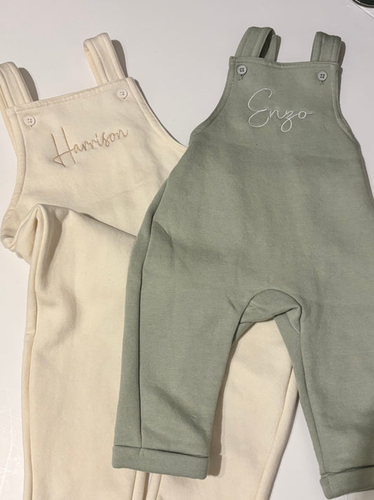 Personalised Script Name Dungarees