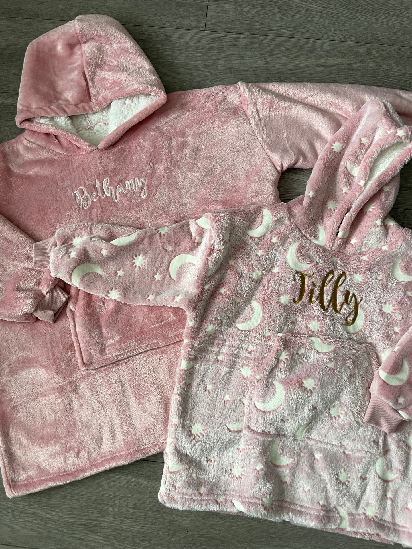 Personalised Embroidered Hoody Blanket