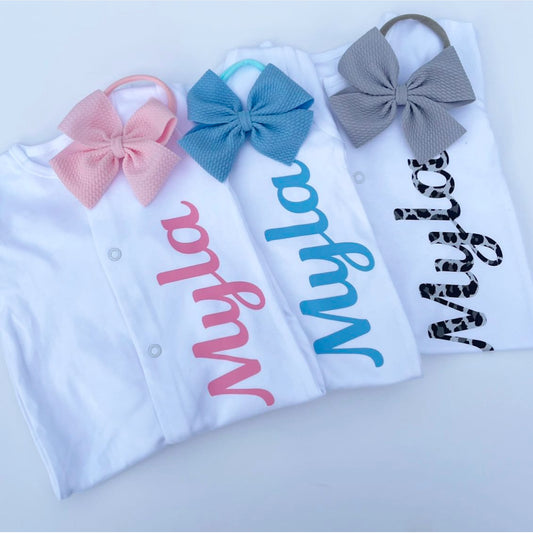 Personalised babygrow