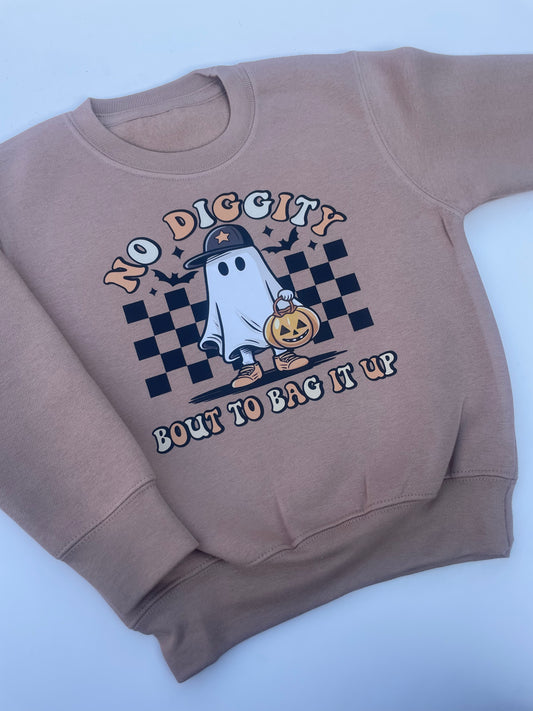 No Diggity Halloween Sweatshirt