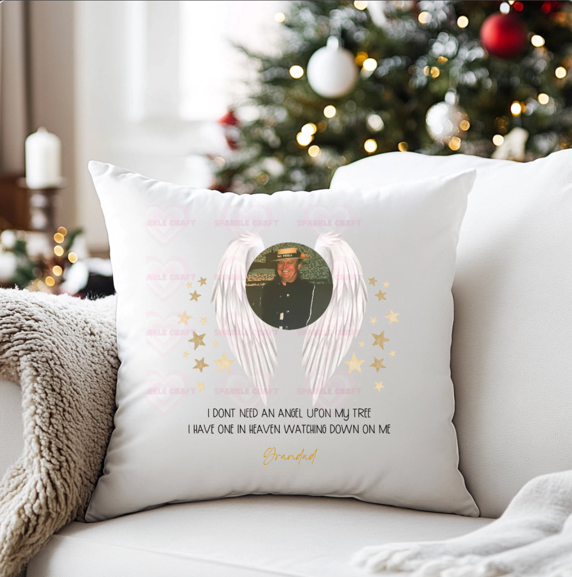 Angel In Heaven Cushion Cover