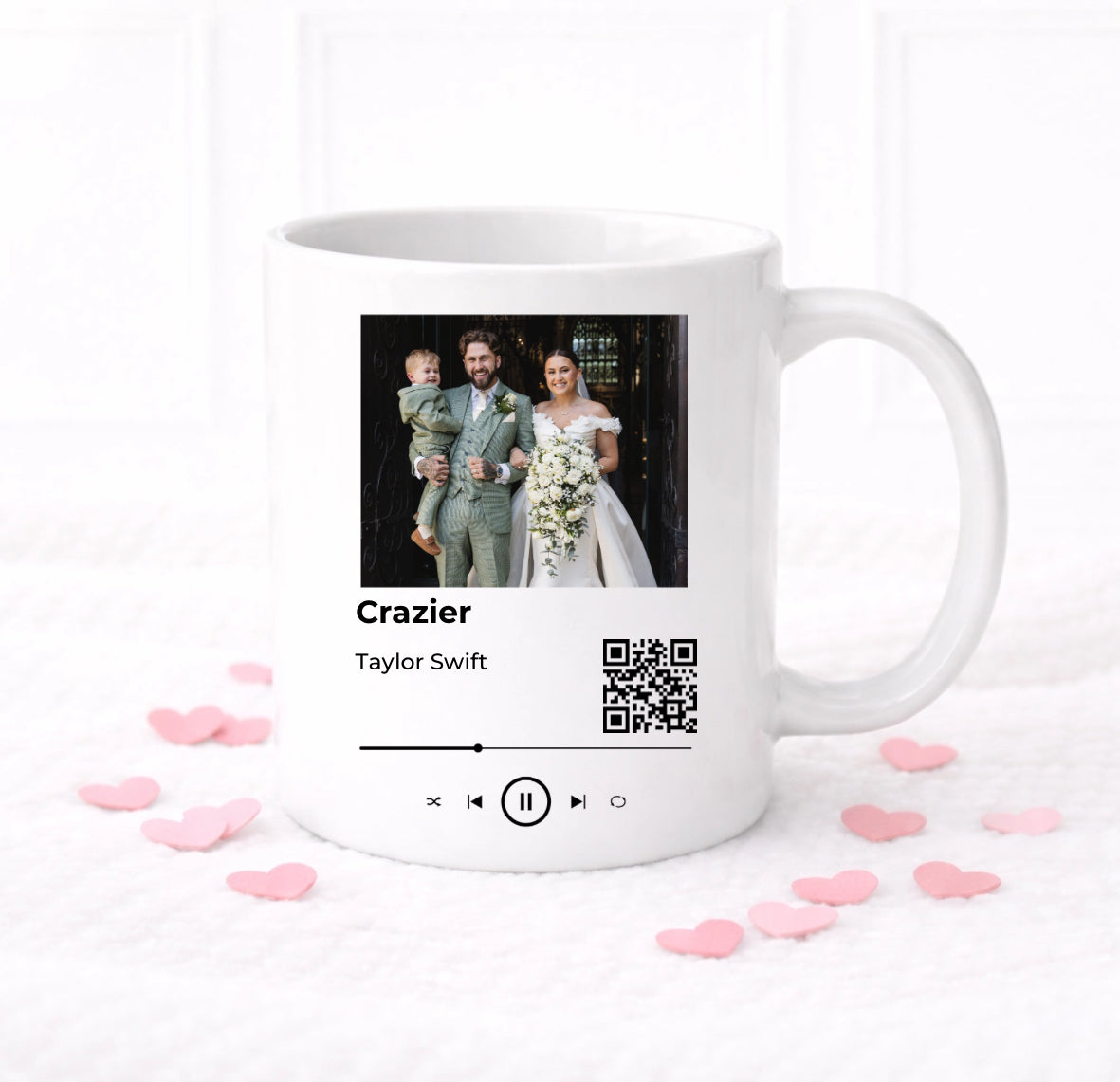 Personalised Song Mug