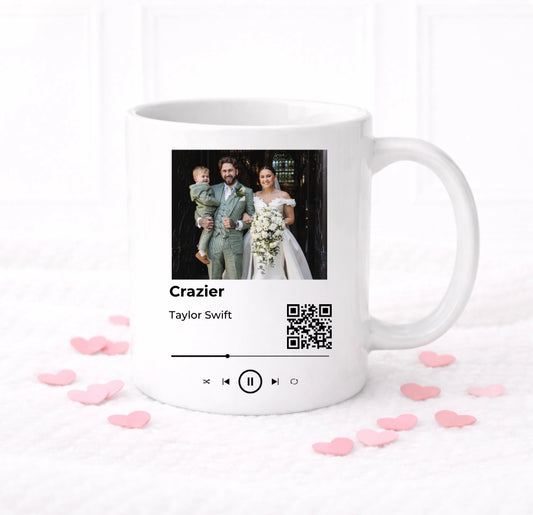 Personalised Song Mug