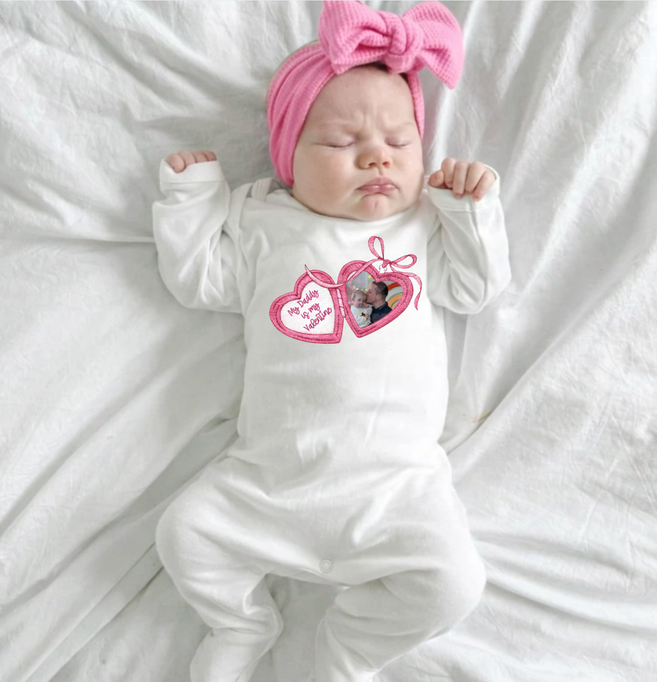 My valentine is daddy Sleepsuit