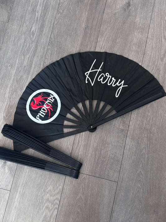 Giant Phoenix handheld fan