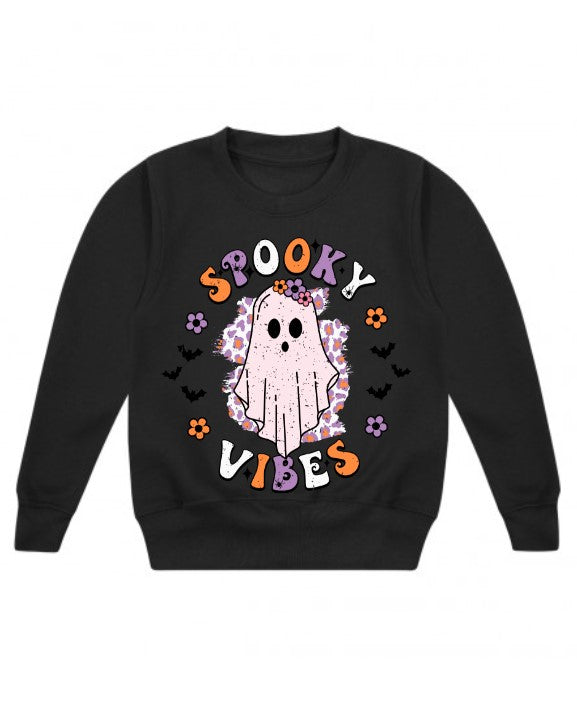 Spooky Vibes Halloween Sweatshirt