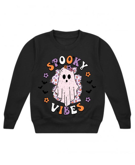 Spooky Vibes Halloween Sweatshirt