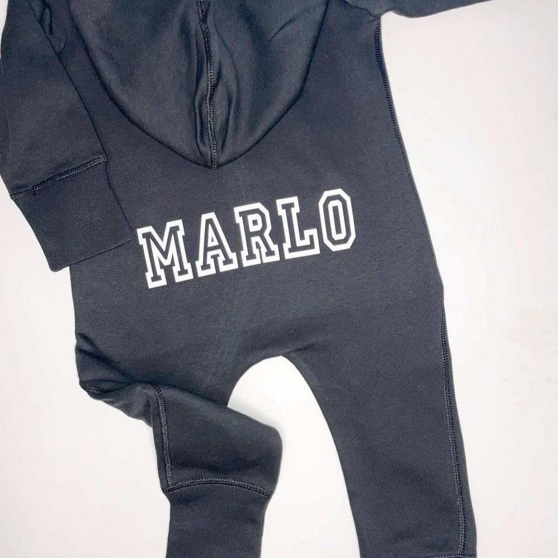 Personalised Zip up onesie