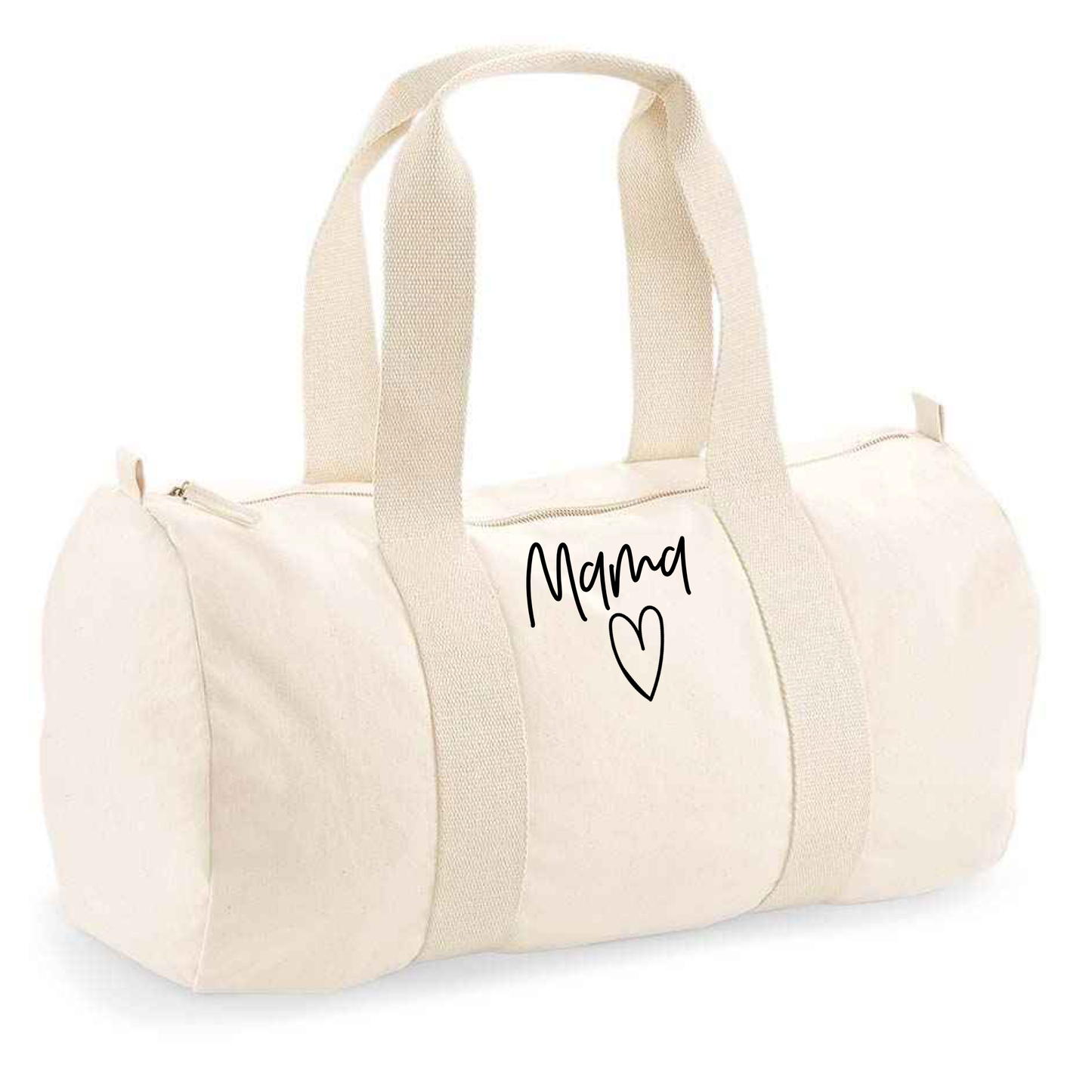 Personalised Mama barrel bag