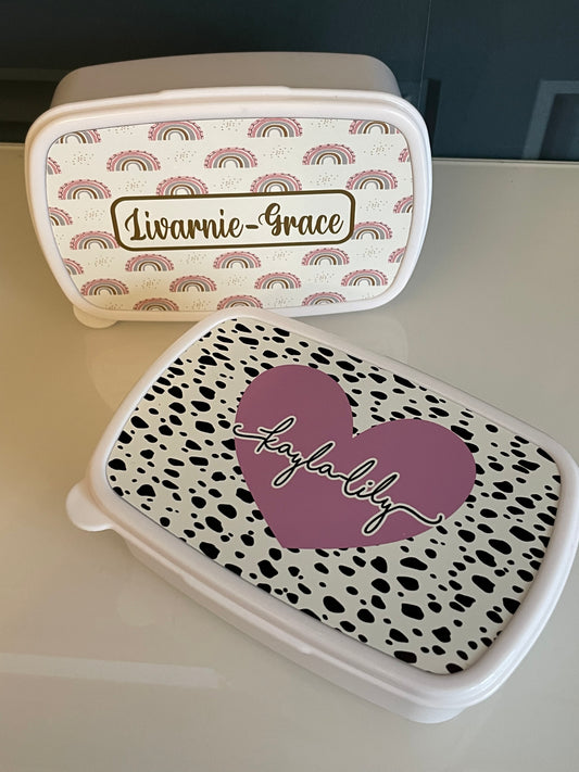 Personalised Patterened snack box