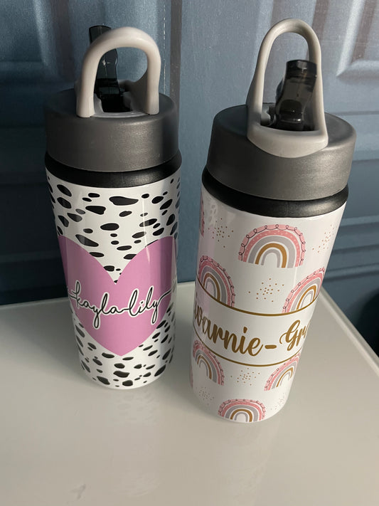 Personalised Patterned water bottle